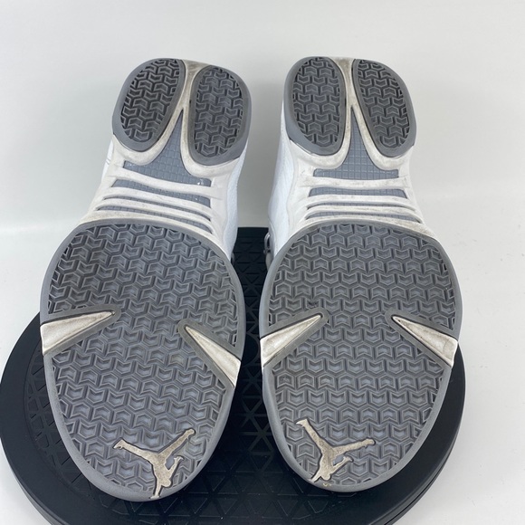 Nike Air Jordan 12.5 Team Low White Basketball Shoes 318411-101 Men's Size 8.5 - Picture 11 of 13